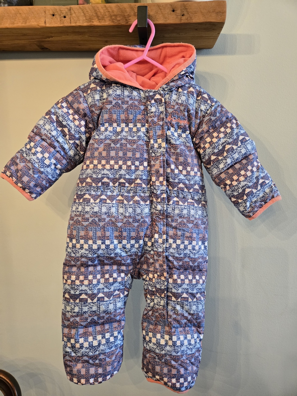 Columbia Down One-Piece Snowsuit